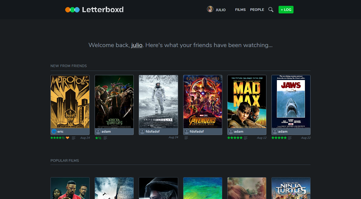 Letterboxd screenshot 1
